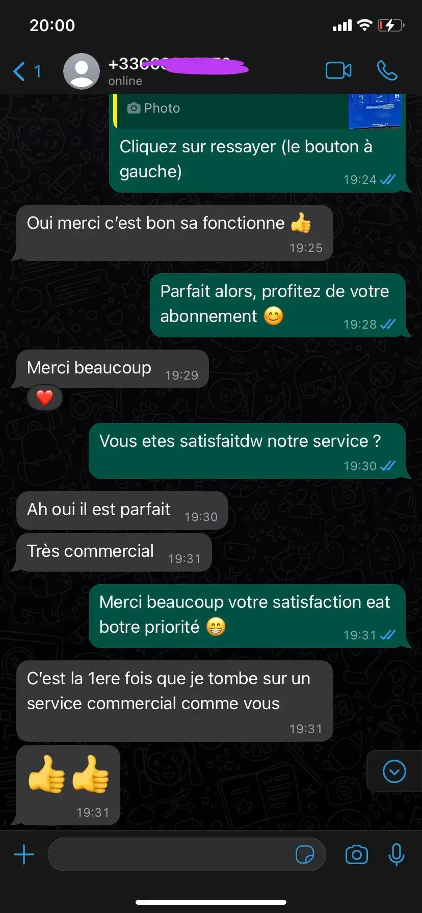 Avis client IPTV France 2